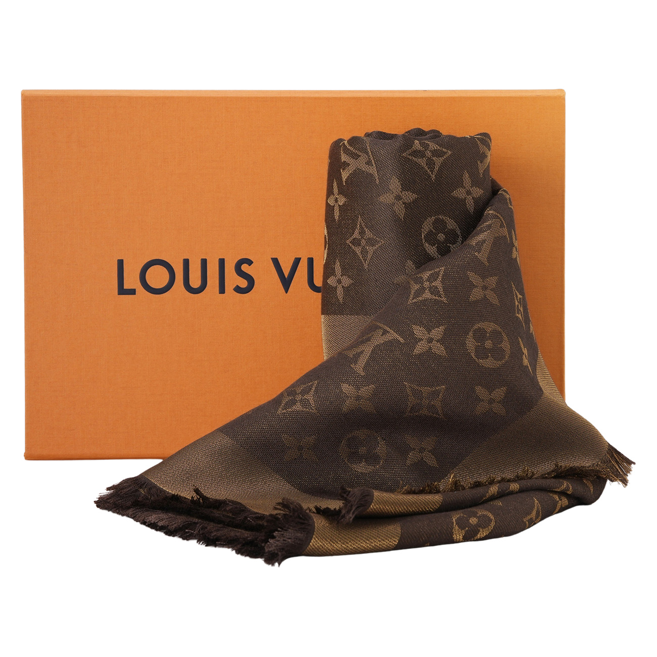 LOUIS VUITTON(USED)루이비통 M75122 모노그램 샤인 숄
